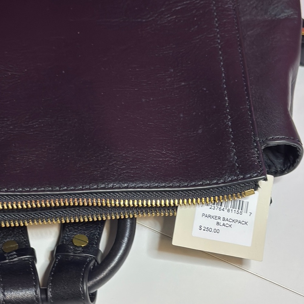 Fossil Black Leather Women's Bag - Picture 4 of 7